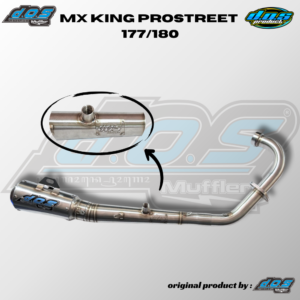 Knalpot D.O.S Muffler MX Prostreet 177cc/180cc