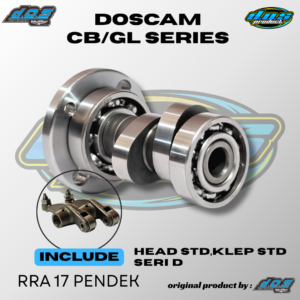 NOKEN AS GL/CB Harian/Touring kode D set RRA 17 pendek by D.O.S Muffler