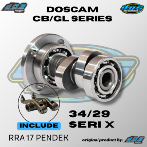 NOKEN AS GL/CB 34/29 KOMPETISI set RRA 17 pendek by D.O.S Muffler