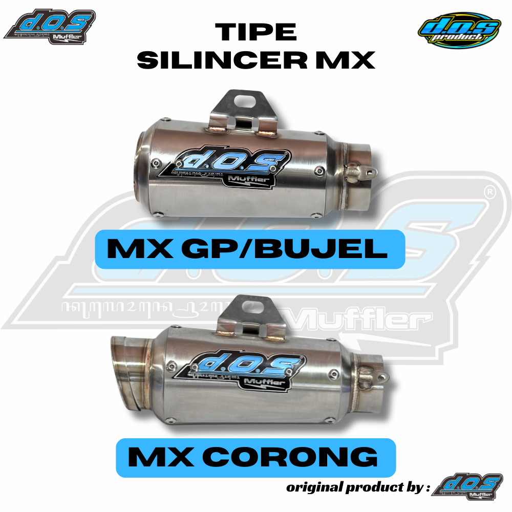 Knalpot D.O.S Muffler MX Prostreet 150cc
